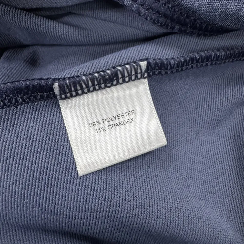 DeBordieu Golf Club Peter Millar 1/4 Zip Perth Pullover Blue Logo Men sz XL EUC